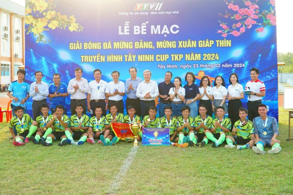GIẢI BÓNG ĐÁ MỪNG ĐẢNG, MỪNG XUÂN GIÁP THÌN TRUYỀN HÌNH TÂY NINH CUP TKP - NĂM 2024
