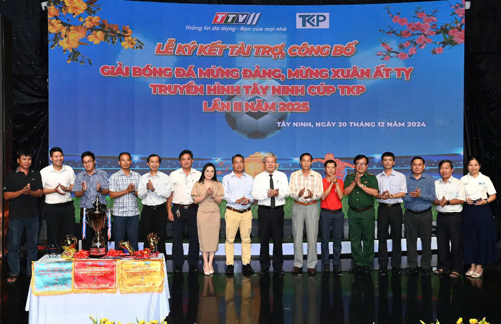 GIẢI BÓNG ĐÁ MỪNG ĐẢNG, MỪNG XUÂN ẤT TỴ TRUYỀN HÌNH TÂY NINH - CUP TKP LẦN II NĂM 2025
