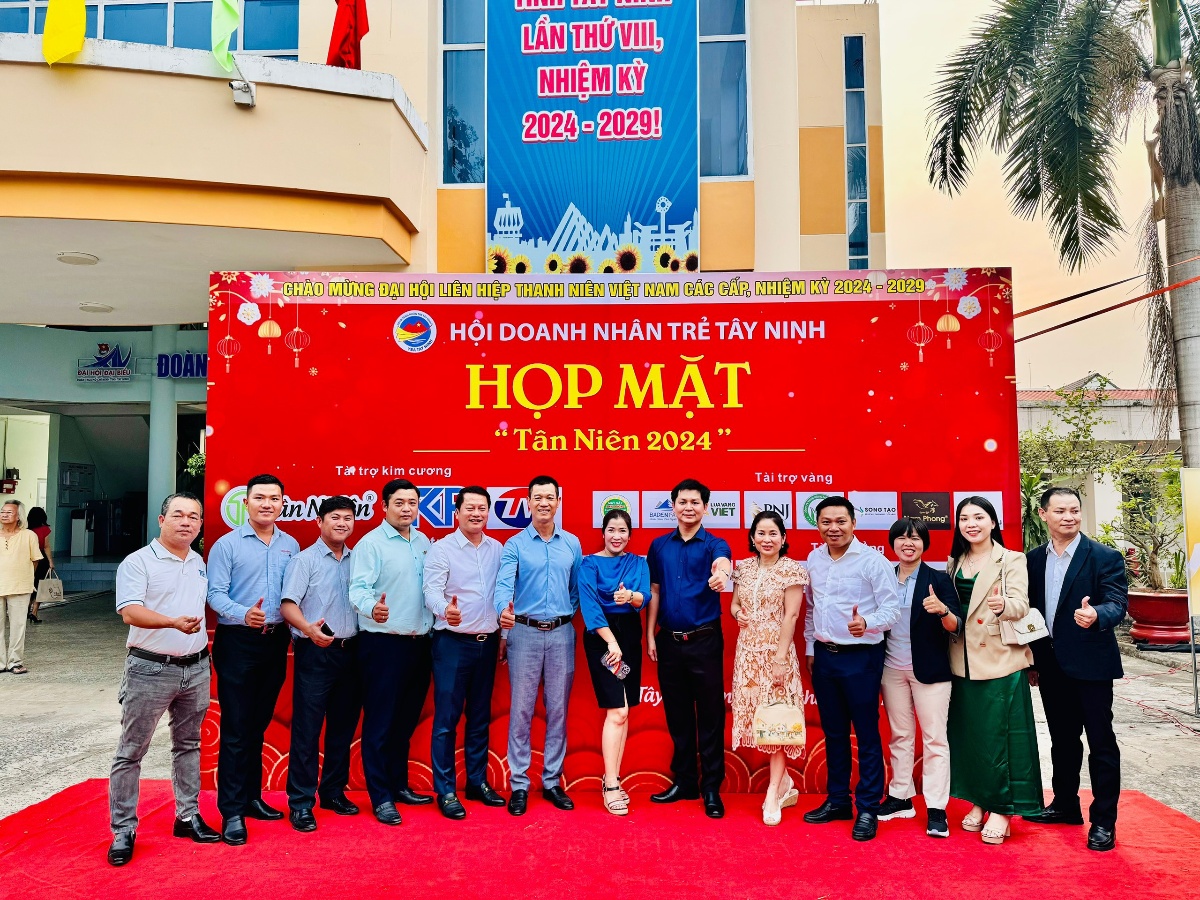 HỌP MẶT TÂN NIÊN 2024 - HỘI DOANH NHÂN TRẺ TÂY NINH