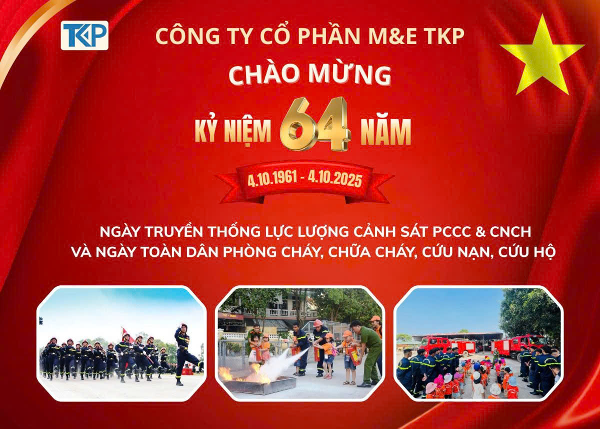 CHÀO MỪNG KỶ NIỆM 64 NĂM NGÀY TRUYỀN THỐNG LỰC LƯỢNG CẢNH SÁT PCCC & CNCH VÀ NGÀY TOÀN DÂN PHÒNG CHÁY, CHỮA CHÁY, CỨU NẠN, CỨU HỘ (04/10/1961 – 04/10/2025)